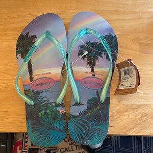 Havaianas Sunset Palm Flip Flops